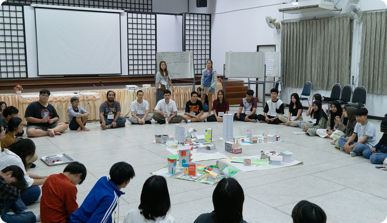 ผู้เข้าร่วมกิจกรรมของเครือข่าย Just'Fund